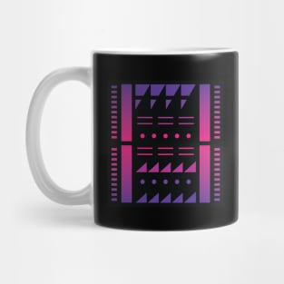 “Dimensional Angles (2)” - V.2 Purple - (Geometric Art) (Dimensions) - Doc Labs Mug